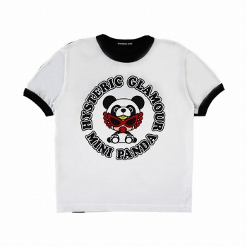 Hystericmini　PANDA MINI 半袖Tシャツ