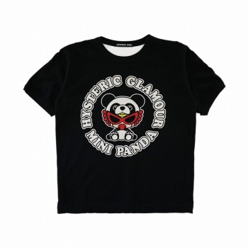 Hystericmini　PANDA MINI 半袖Tシャツ