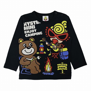 MY FIRST HYSTERIC@[\Ώۏi]CAMP FIRE WITH MINI AND BEAR TVc