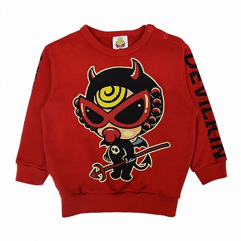 新品未使用　ヒスミニ　ロンパース　秋冬　トレーナー　セットアップ　フリー 新品未使用 ヒスミニ ロンパース 秋冬 トレーナー セットアップ