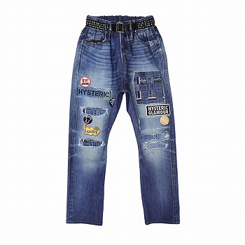 Hystericmini@[\Ώۏi]HYSTERIC FAN CLUB Viscotex nCeVLike a denim