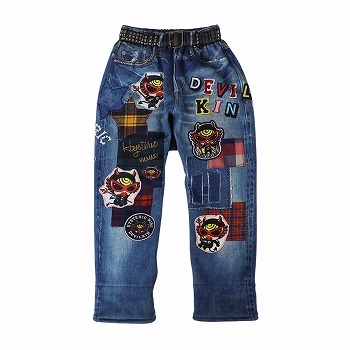 [\Ώۏi]MY FIRST HYSTERIC@DEVILKIN {o[ Like a denim Viscotex 10pc