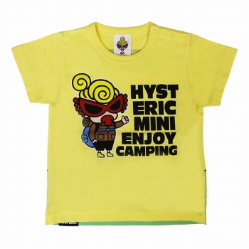 MY FIRST HYSTERIC　CAMP MINI IN THE WOODS半袖Tシャツ