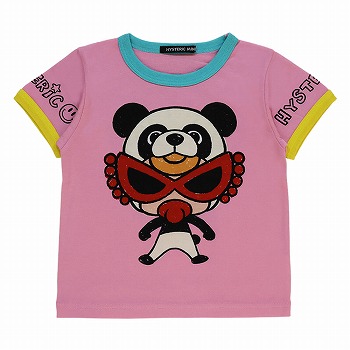 MY FIRST HYSTERIC　SELFISH BABY ANIMAL MINI リンガー半袖Tシャツ