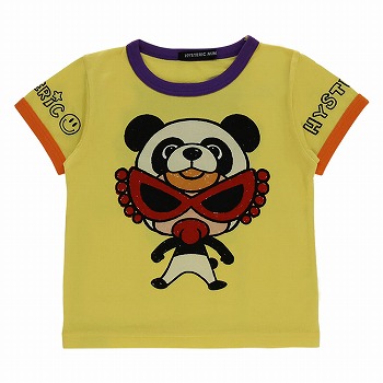 MY FIRST HYSTERIC　SELFISH BABY ANIMAL MINI リンガー半袖Tシャツ