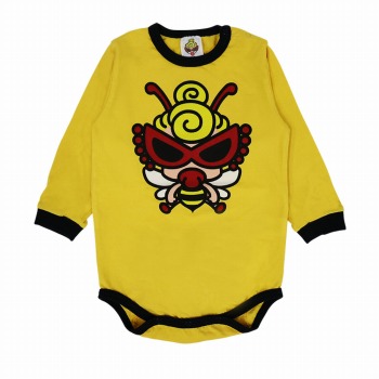 MY FIRST HYSTERIC　LITTLE BEE しっぽ付き 長袖ロンパース