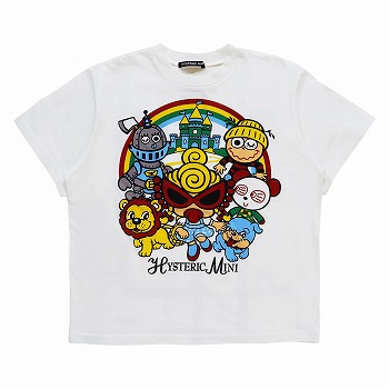 Hystericmini　OVER THE RAINBOW 半袖Tシャツ