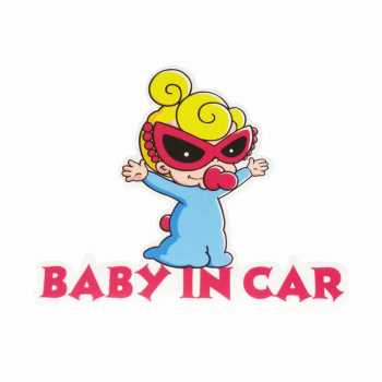 [SALE]Hystericmini　FUNLAND　BABY IN CAR STICKER