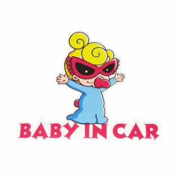 [SALE]Hystericmini@FUNLAND@BABY IN CAR STICKER